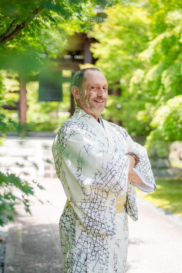 Location photography at Chishakuin Temple, Kyoto