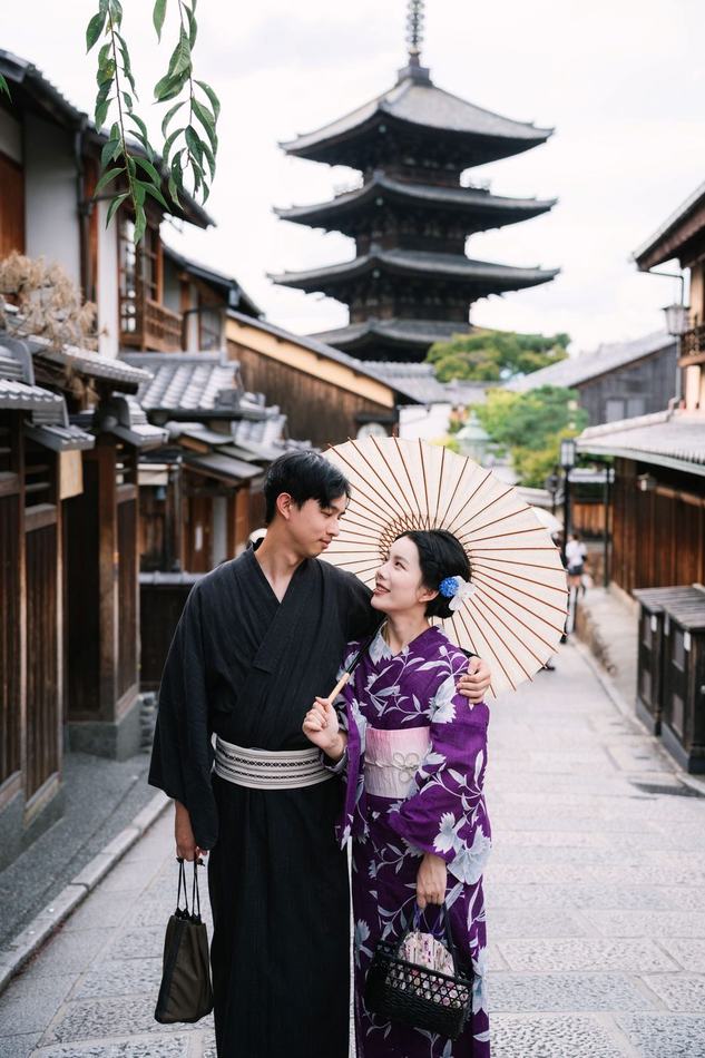Location photography at Gion and Higashiyama, Kyoto