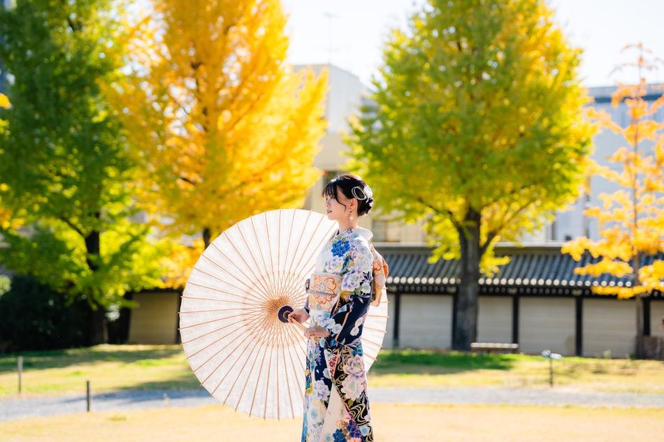 Location photography at Nishi Honganji Temple, Kyoto