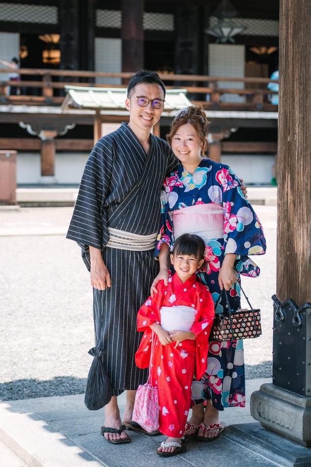 Location photography at Nishi Honganji Temple, Kyoto