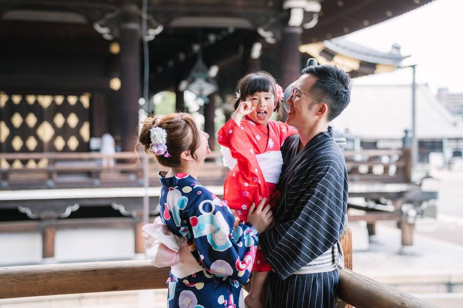 Location photography at Nishi Honganji Temple, Kyoto