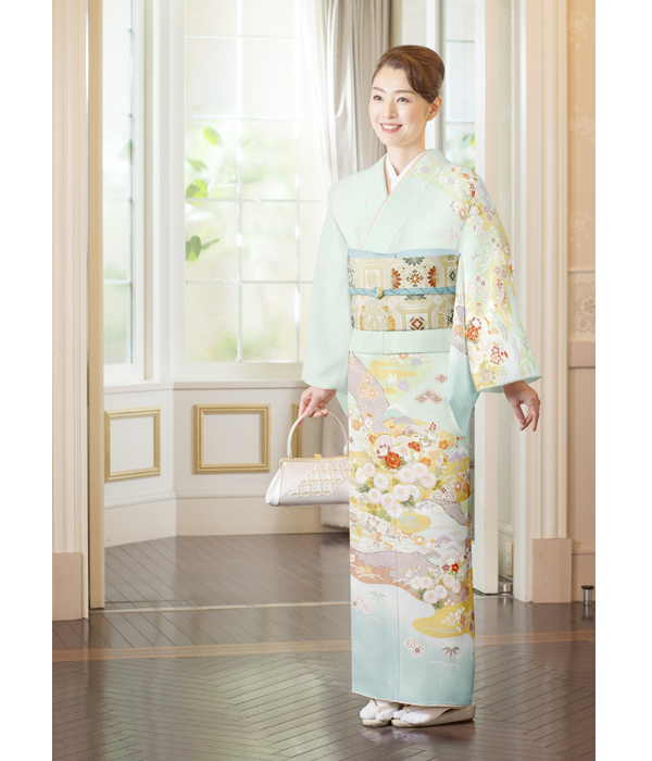 Women S Formal Kimono Houmongi 21 000yen 30 000yen Inc Tax Walin Jp English