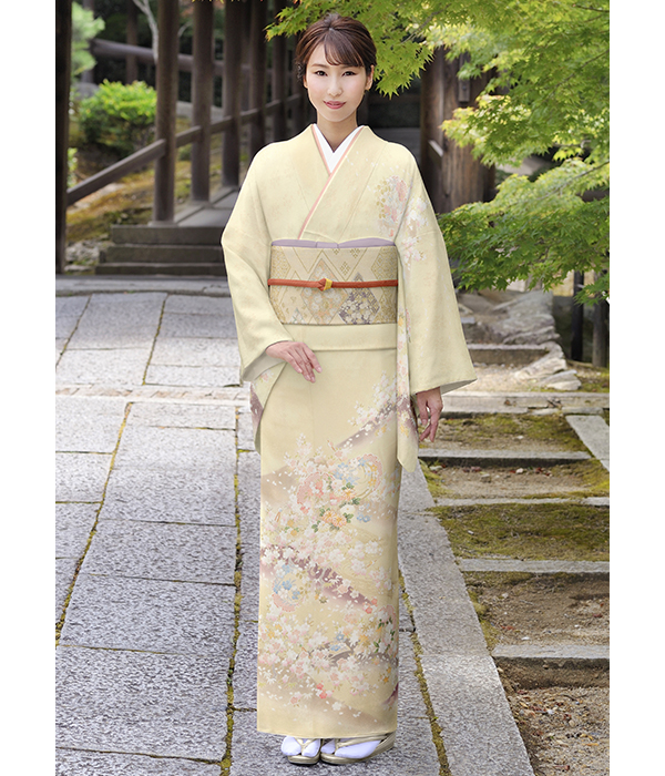 Women S Formal Kimono Houmongi 21 000yen 30 000yen Inc Tax Walin Jp English