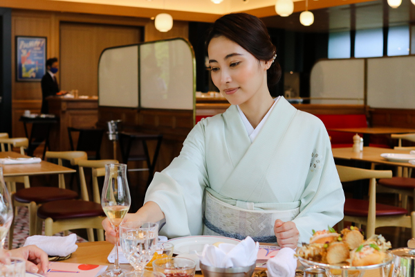 夏物 絽 訪問着 付け下げレンタル・京都 着物 レンタル｜和凛