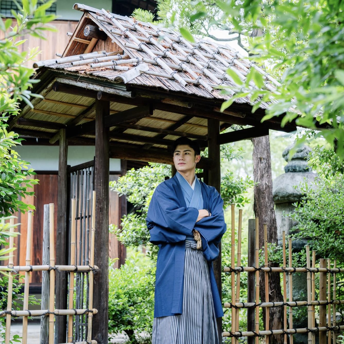 男性袴前撮り 2
