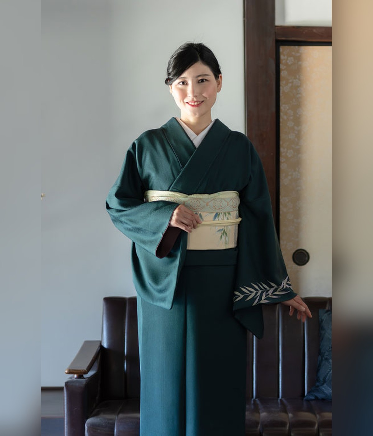 Silk Komon style sample