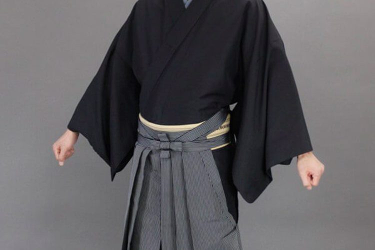 男性の『道』のきもの