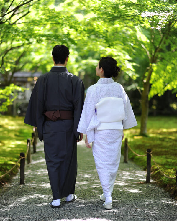 着物レンタル男性夏きもの